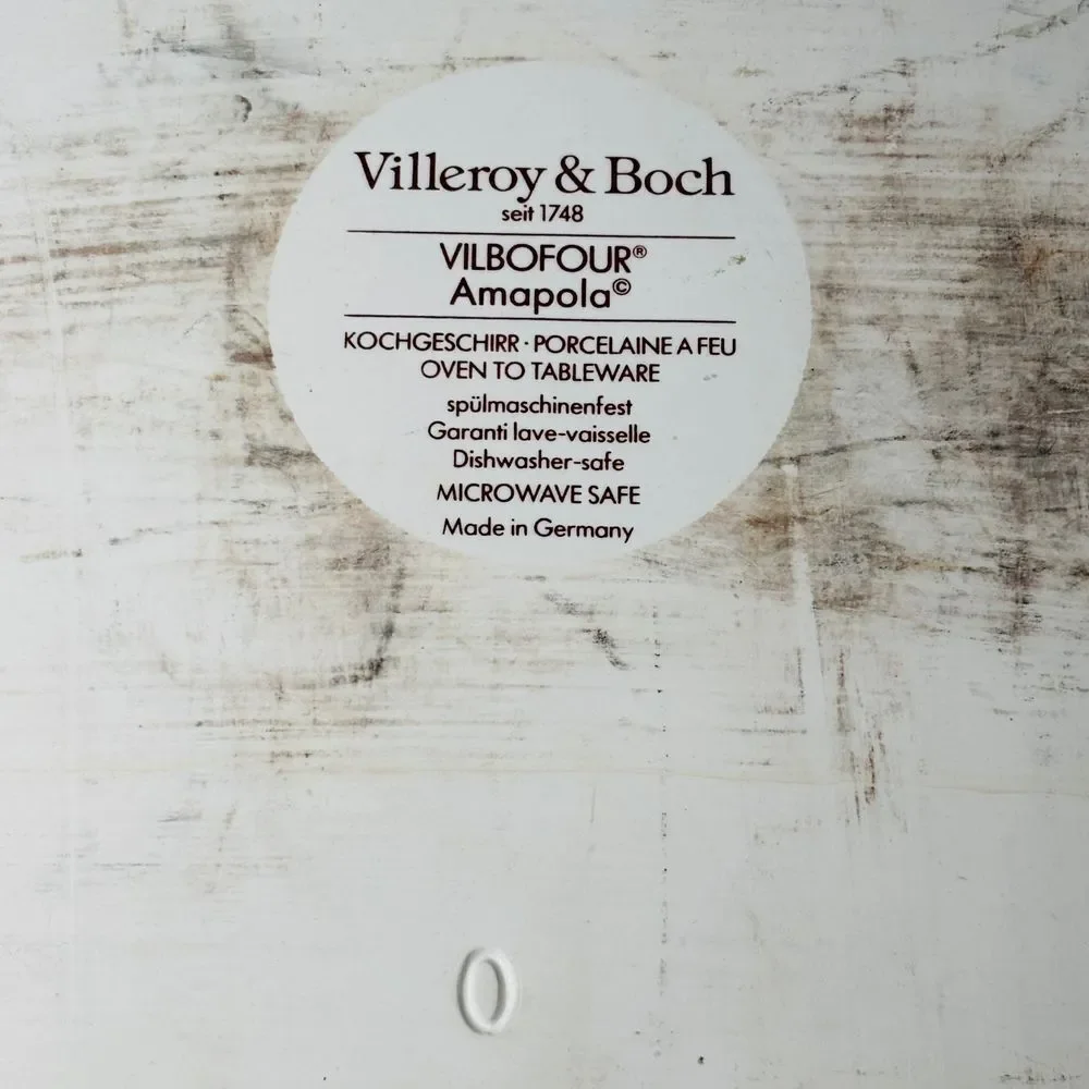 Villeroy‎ & Boch Amapolo Rectangular Baking Dish Casserole 14